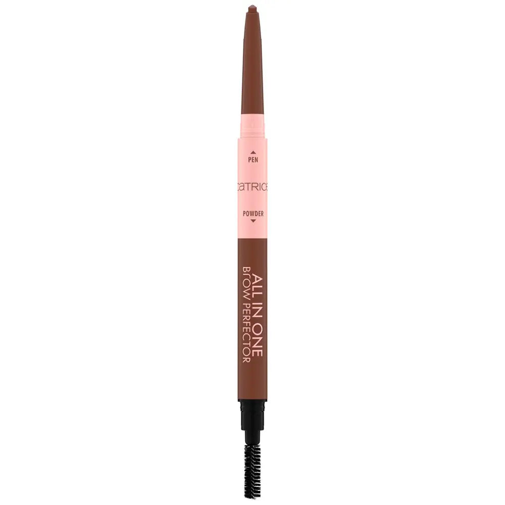 CATRICE-Lápis de sobrancelhas ALL IN ONE BROW PERFECTOR 020 Castanho Médio 04 g-DrShampoo - Perfumaria e Cosmética