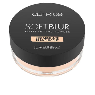 CATRICE-PO Compacto matificante SOFT BLUR 002 Absolute Translucent 8 gr.-DrShampoo - Perfumaria e Cosmética