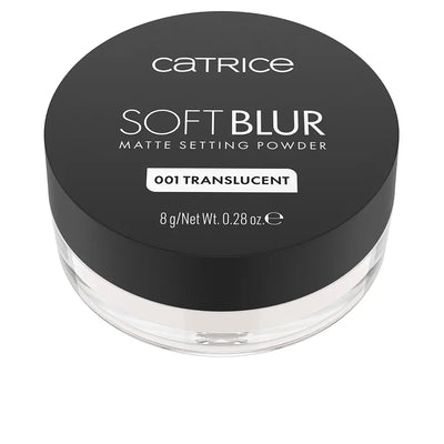 CATRICE-Pó fixador matificante SOFT BLUR 001 Translúcido 8 gr.-DrShampoo - Perfumaria e Cosmética