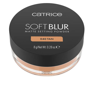 CATRICE-Pó fixador matificante SOFT BLUR #040-Tan 8 gr-DrShampoo - Perfumaria e Cosmética