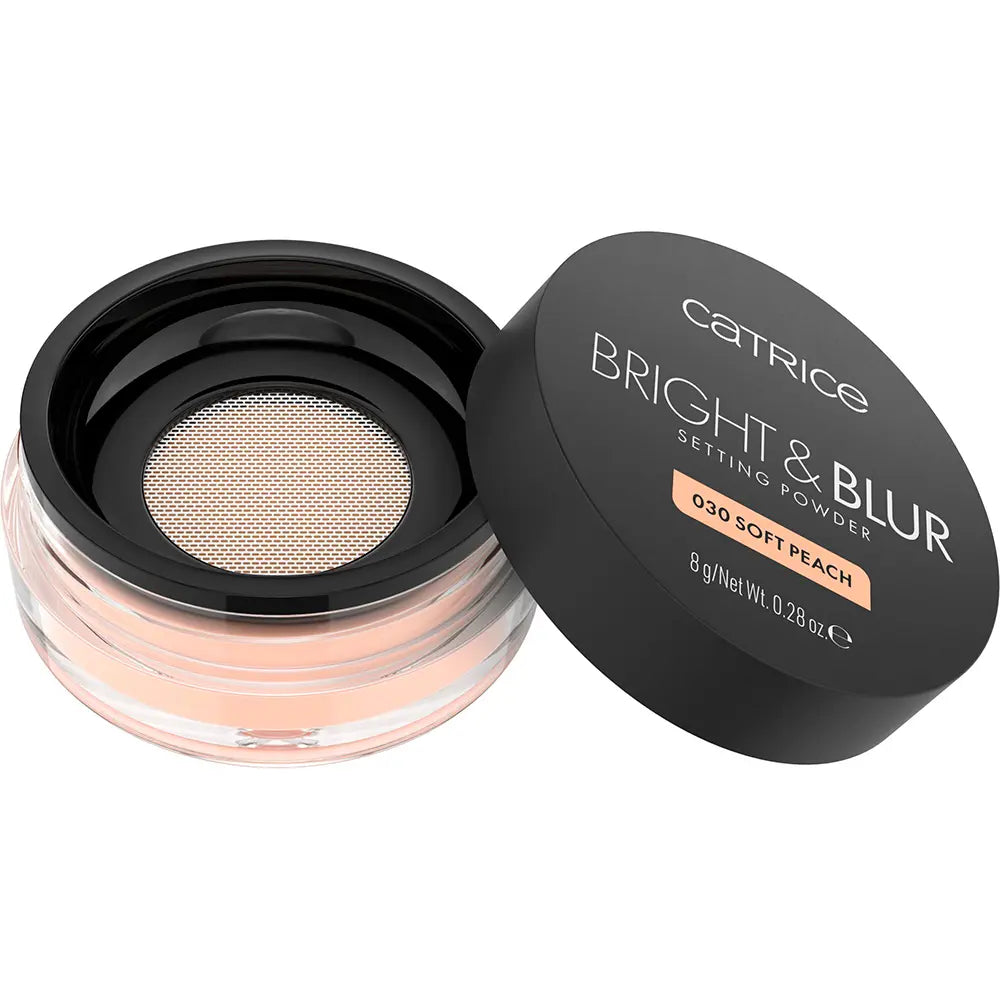 CATRICE-Pó solto translúcido BRIGHT BLUR 030 Soft Peach 8 g.-DrShampoo - Perfumaria e Cosmética