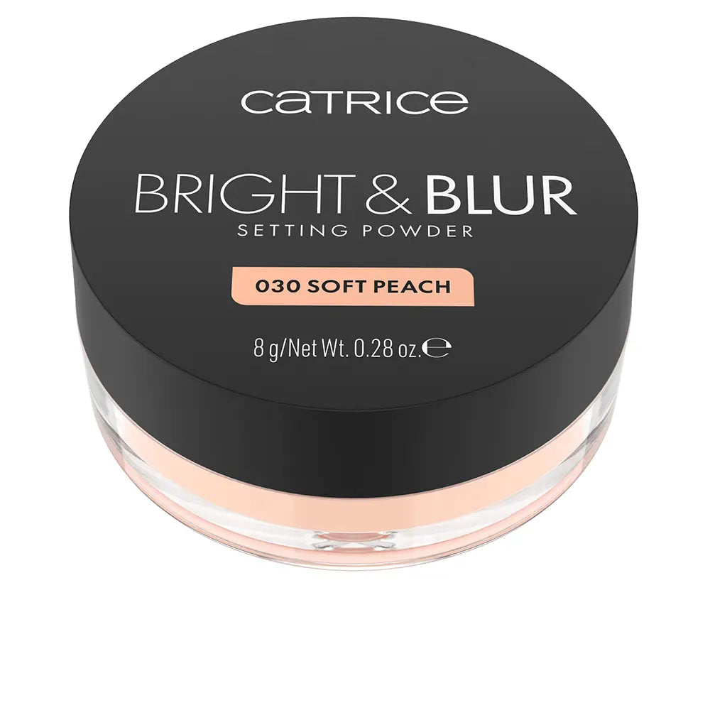 CATRICE-Pó solto translúcido BRIGHT BLUR 030 Soft Peach 8 g.-DrShampoo - Perfumaria e Cosmética