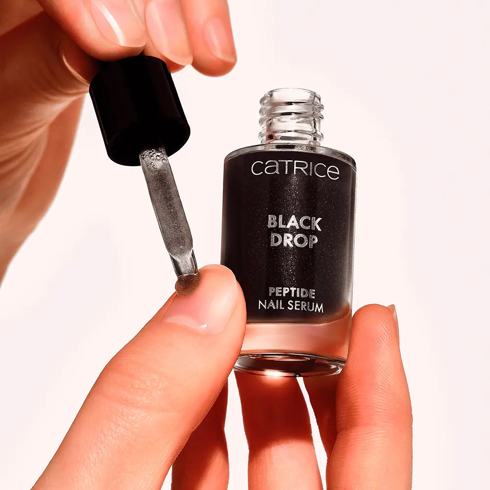 CATRICE-Sérum para unhas BLACK DROP com peptídeos 8 ml.-DrShampoo - Perfumaria e Cosmética