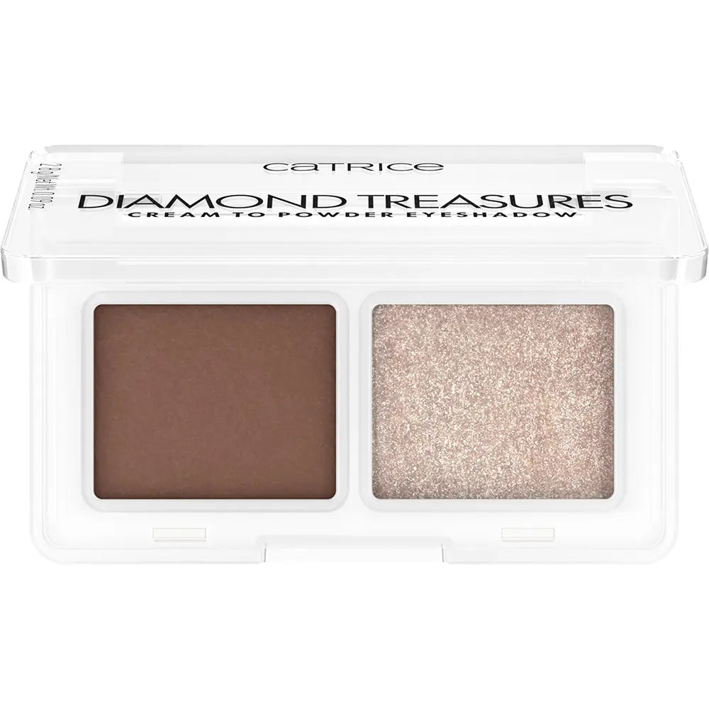 CATRICE-Sombra em pó cremoso DIAMOND TREASURES nº 010 - Hazel Spark 2,8g-DrShampoo - Perfumaria e Cosmética