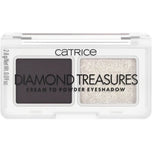 CATRICE-Sombra em pó cremoso DIAMOND TREASURES nº 030 - Smokey Diamond 2,8 g-DrShampoo - Perfumaria e Cosmética