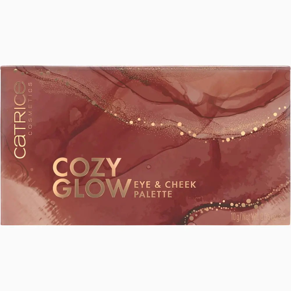 CATRICE-palette de olhos e bochechas COZY GLOW 10 gr.-DrShampoo - Perfumaria e Cosmética