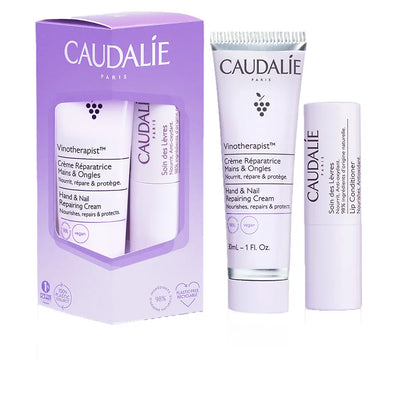 CAUDALIE-CONJUNTO VINOTHERAPIST MÃOS E LÁBIOS 2 pcs.-DrShampoo - Perfumaria e Cosmética