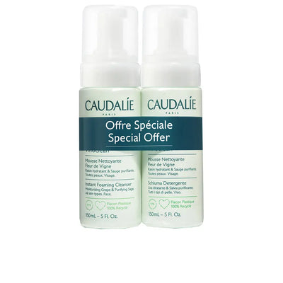 CAUDALIE-Pacote de espuma de limpeza VINOCLEAN 2 x 150 ml-DrShampoo - Perfumaria e Cosmética
