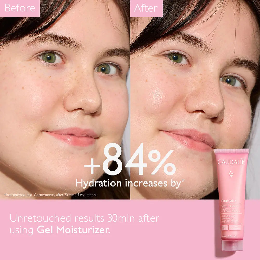 CAUDALIE-VINOHYDRA gel-creme hidratante 60 ml-DrShampoo - Perfumaria e Cosmética