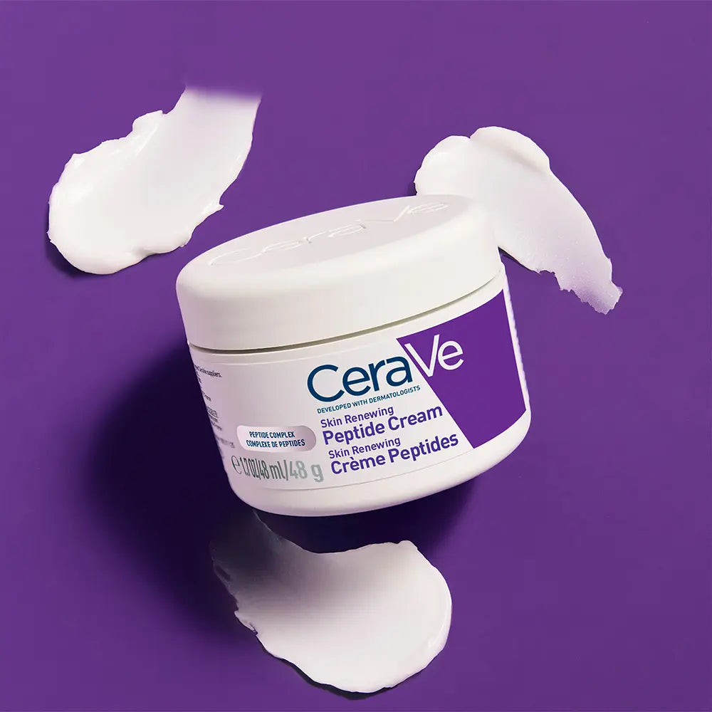 CERAVE-Creme renovador da pele com peptídeos 50 ml-DrShampoo - Perfumaria e Cosmética