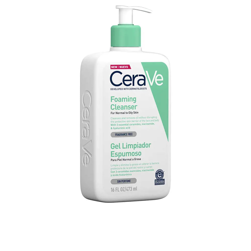 CERAVE-FOAMING CLEANSER for normal to oily skin-DrShampoo - Perfumaria e Cosmética