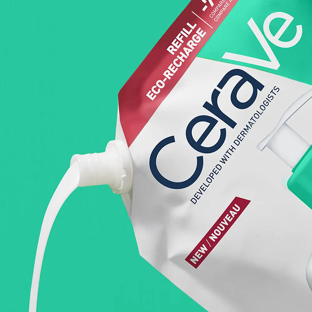 CERAVE-Gel de Limpeza Espumante Refil 473 ml-DrShampoo - Perfumaria e Cosmética