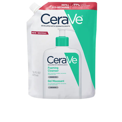 CERAVE-Gel de Limpeza Espumante Refil 473 ml-DrShampoo - Perfumaria e Cosmética