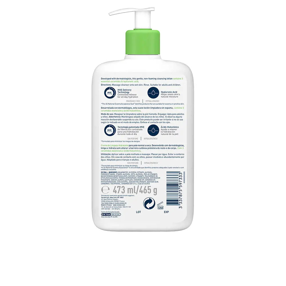 CERAVE-HYDRATING CLEANSER for normal to dry skin-DrShampoo - Perfumaria e Cosmética