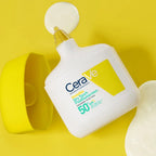 CERAVE-Protetor solar fluido INVISIBLE de toque seco FPS 50+ 50ml-DrShampoo - Perfumaria e Cosmética