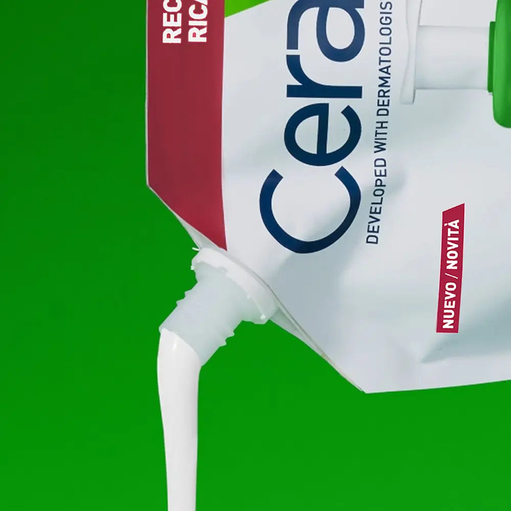 CERAVE-Refil de gel de limpeza hidratante 473 ml.-DrShampoo - Perfumaria e Cosmética
