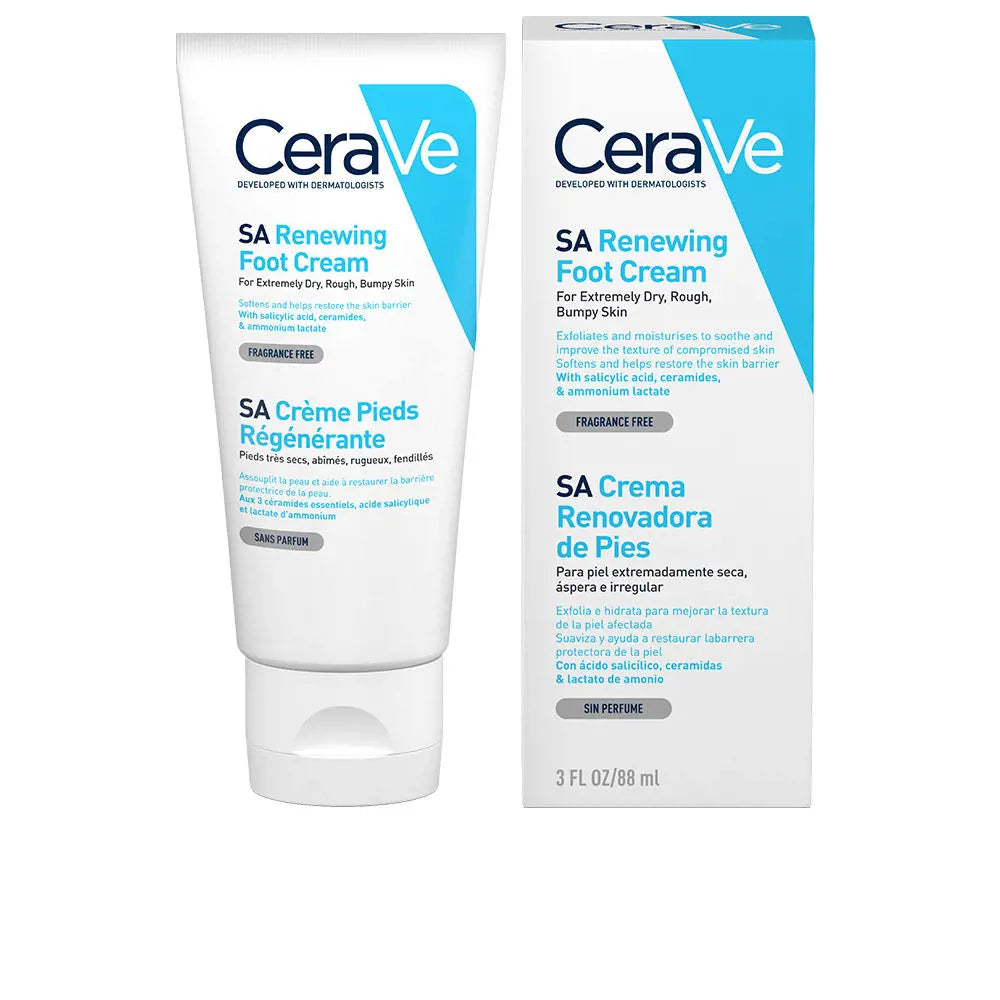 CERAVE-SA RENEWING FOOT CREAM for extremely dry, rough skin-DrShampoo - Perfumaria e Cosmética