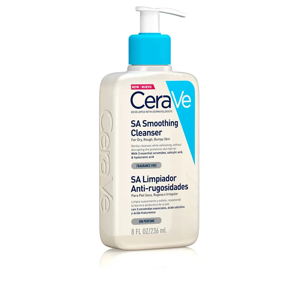 CERAVE-SA SMOOTHING CLEANSER for dry, rough, bumpy skin 236 ml-DrShampoo - Perfumaria e Cosmética