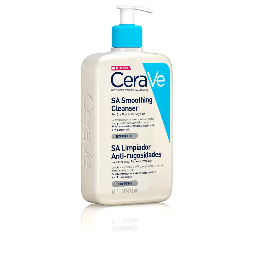 CERAVE-SA SMOOTHING CLEANSER for dry, rough, bumpy skin 473 ml-DrShampoo - Perfumaria e Cosmética