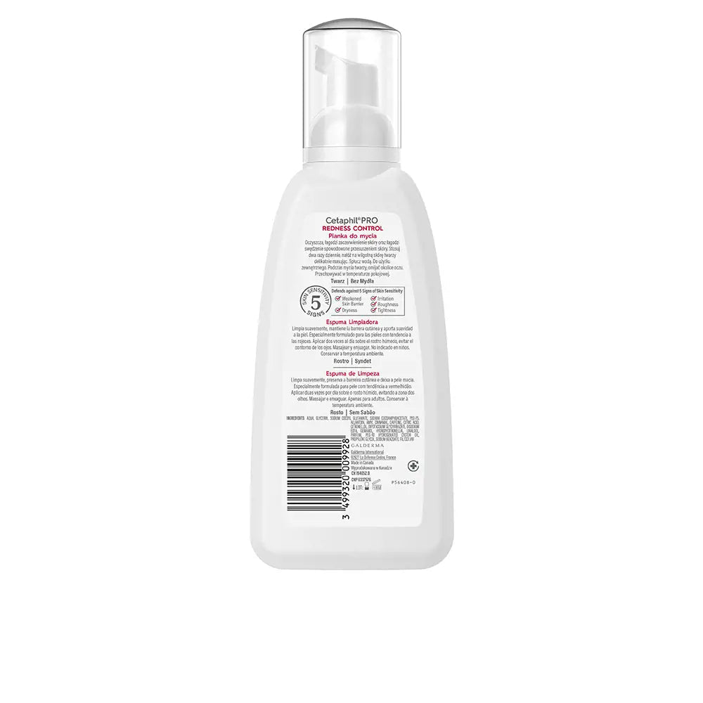 CETAPHIL-PRO REDNESS CONTROL espuma de limpeza 236 ml-DrShampoo - Perfumaria e Cosmética