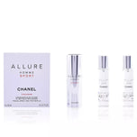 CHANEL-ALLURE HOMME SPORT Colónia spray recarregável 3 x 20 ml-DrShampoo - Perfumaria e Cosmética