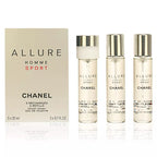 CHANEL-ALLURE HOMME SPORT edt spray refil 3 x 20 ml-DrShampoo - Perfumaria e Cosmética
