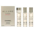 ALLURE HOMME SPORT edt vaporisateur recharges 3 x 20 ml