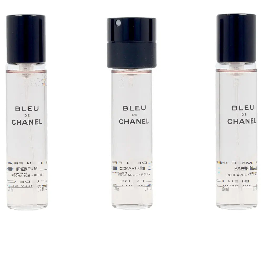 CHANEL-BLEU edp spray twist & spray 3 recargas x 20 ml-DrShampoo - Perfumaria e Cosmética