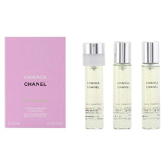 CHANEL-CHANCE EAU FRAÎCHE edt spray twist & spray 3 recargas x 20 ml-DrShampoo - Perfumaria e Cosmética