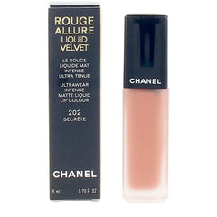 CHANEL-CHANEL ROUGE ALLURE veludo líquido 202 segredo 6 ml.-DrShampoo - Perfumaria e Cosmética