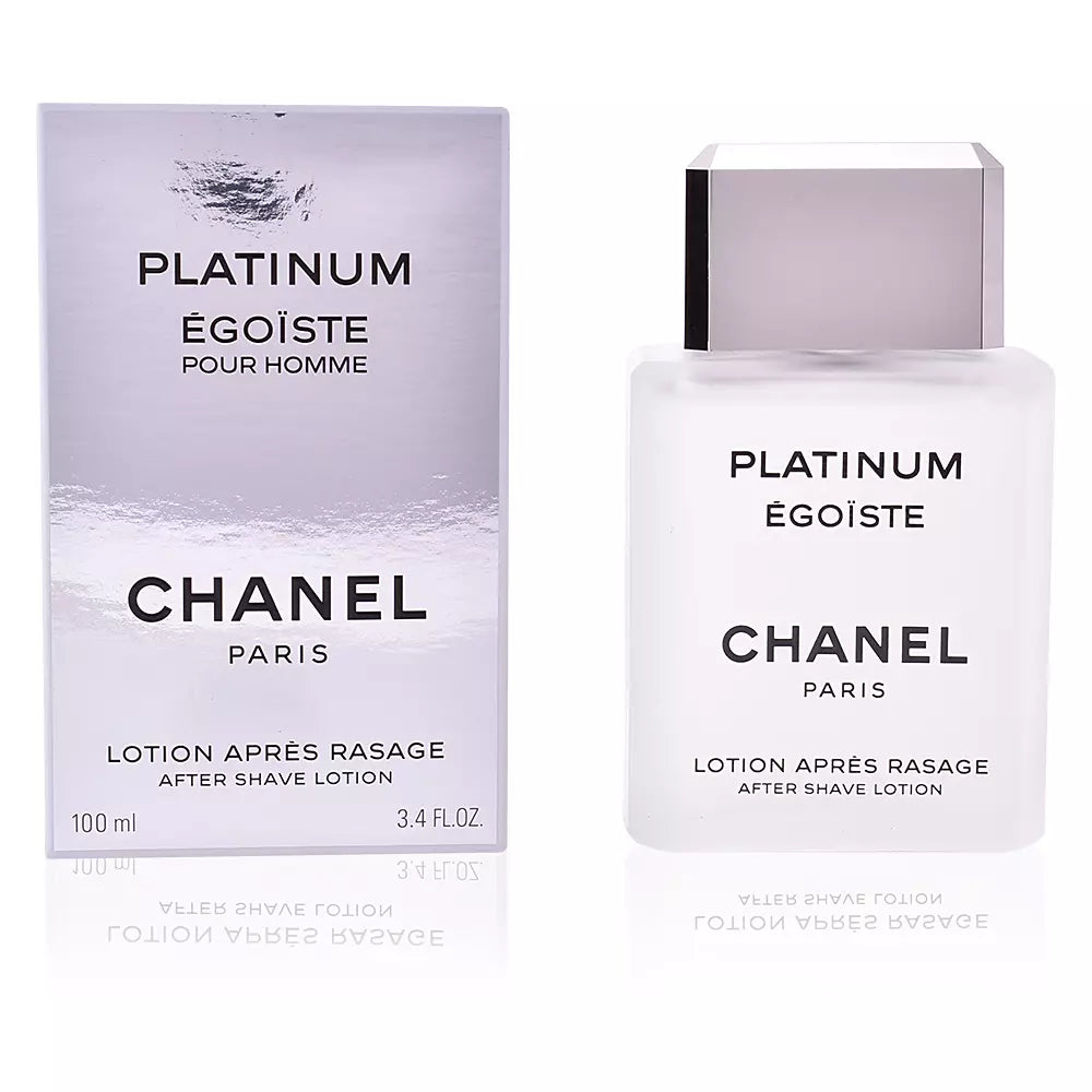 CHANEL-ÉGOÏSTE PLATINUM loção pós-barba 100 ml-DrShampoo - Perfumaria e Cosmética