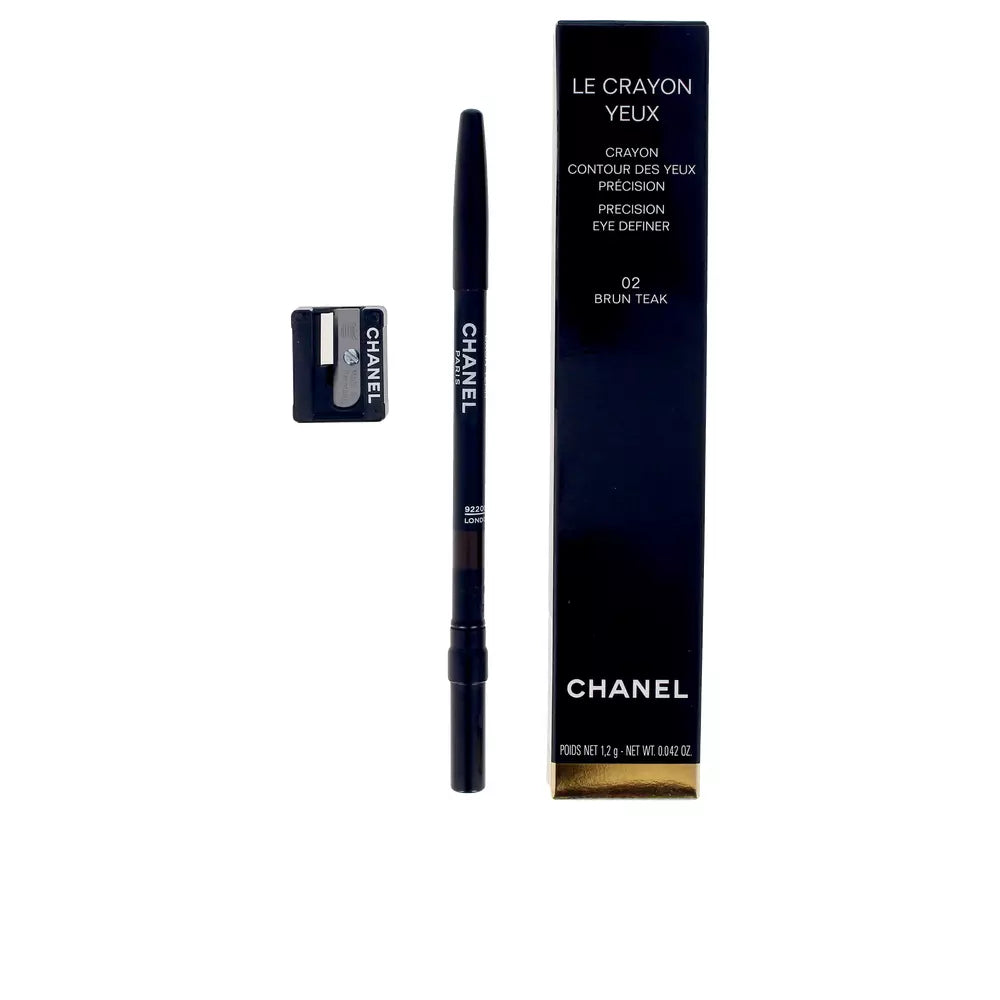 CHANEL-LE CRAYON YEUX definidor de olhos de precisão crun teca 02 1 unidade-DrShampoo - Perfumaria e Cosmética