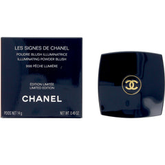 CHANEL-LES SIGNES DE CHANEL blush em pó iluminador Peche Lumiere 14 gr.-DrShampoo - Perfumaria e Cosmética