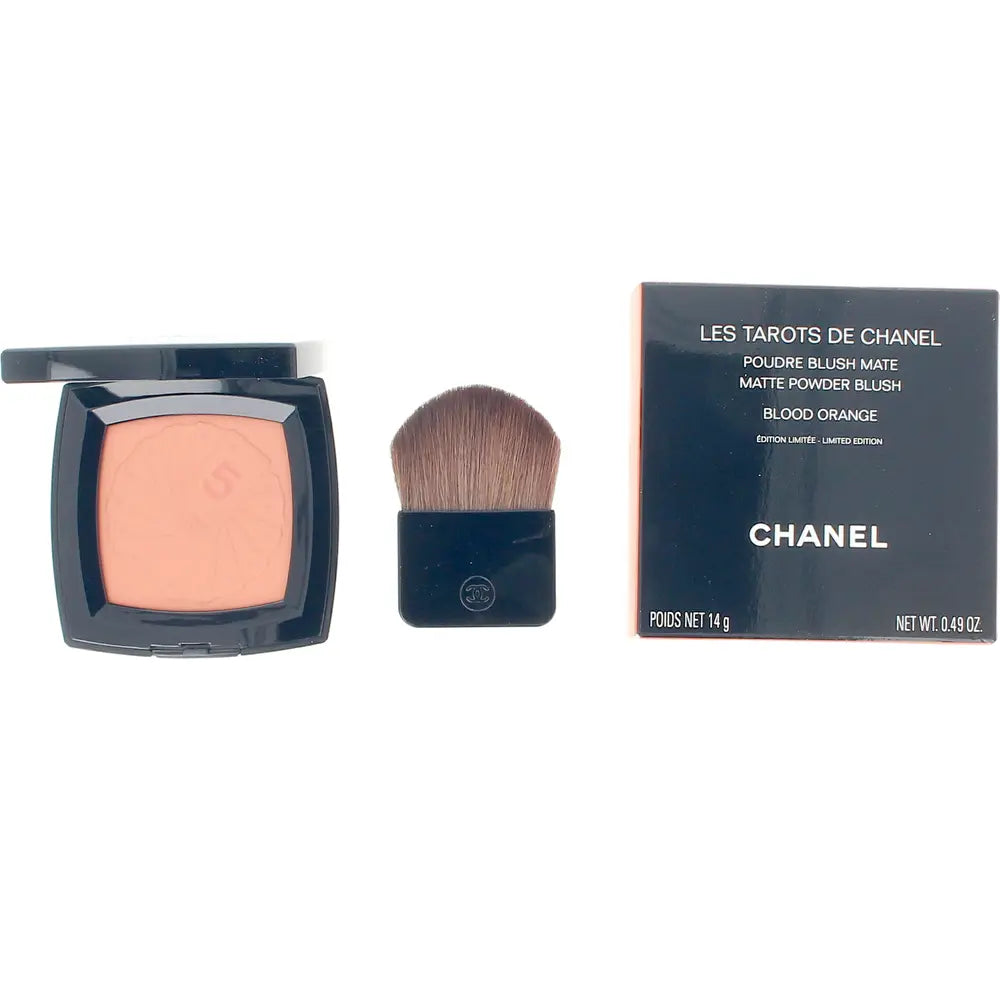 CHANEL-LES TAROTS pó blush matte edição limitada laranja sanguínea 14 g-DrShampoo - Perfumaria e Cosmética