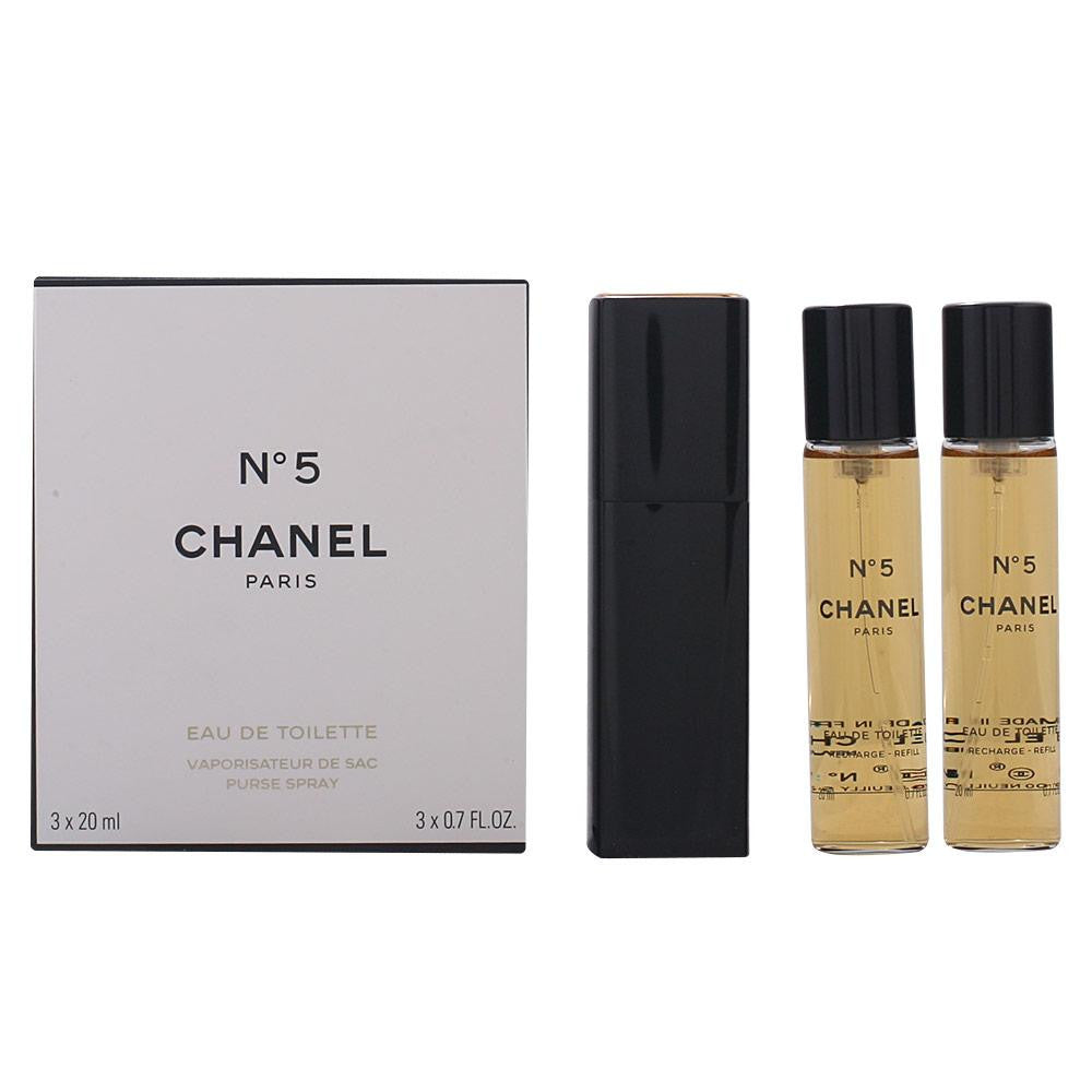 CHANEL-Nº 5 edt spray twist & spray 3 x 20 ml-DrShampoo - Perfumaria e Cosmética