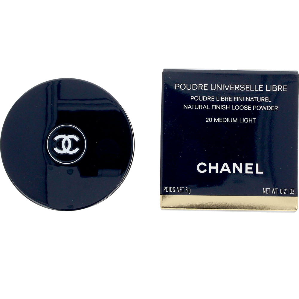 CHANEL-POUDRE UNIVERSELLE LIBRE pó solto tamanho de viagem 20 Médio Claro 6 gr.-DrShampoo - Perfumaria e Cosmética