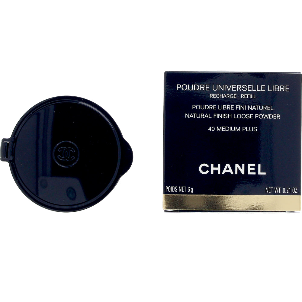 CHANEL-Pó solto universal tamanho viagem refil 40 Medium Plus 6 gr.-DrShampoo - Perfumaria e Cosmética