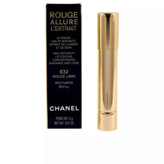 CHANEL-ROUGE ALLURE L EXTRAIT batom recarga rouge libre 832 1 un-DrShampoo - Perfumaria e Cosmética