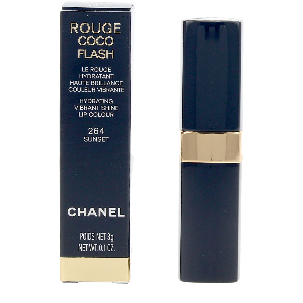 CHANEL-ROUGE COCO flash 264 Pôr do Sol 3 g.-DrShampoo - Perfumaria e Cosmética
