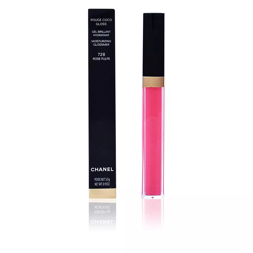 CHANEL-ROUGE COCO gloss 728 polpa de rosa 55 gr-DrShampoo - Perfumaria e Cosmética