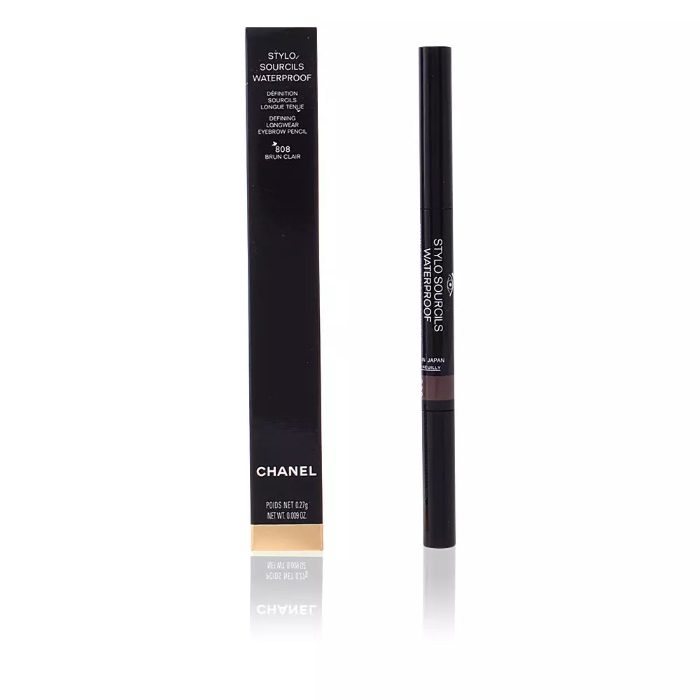 CHANEL-STYLO SOURCILS impermeável 808 castanho claro 027 gr-DrShampoo - Perfumaria e Cosmética