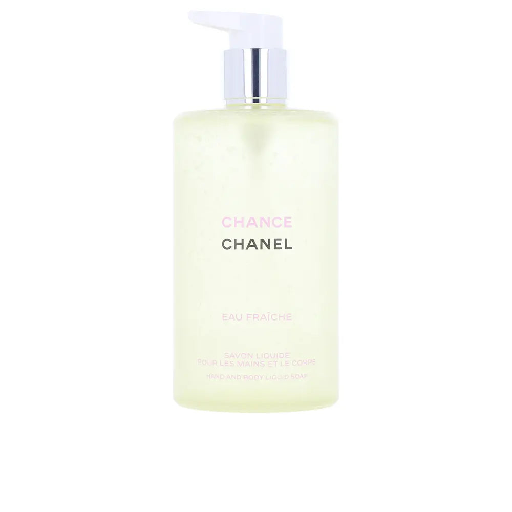 CHANEL-Sabonete líquido para corpo e mãos CHANCE EAU FRAÎCHE 400 ml-DrShampoo - Perfumaria e Cosmética