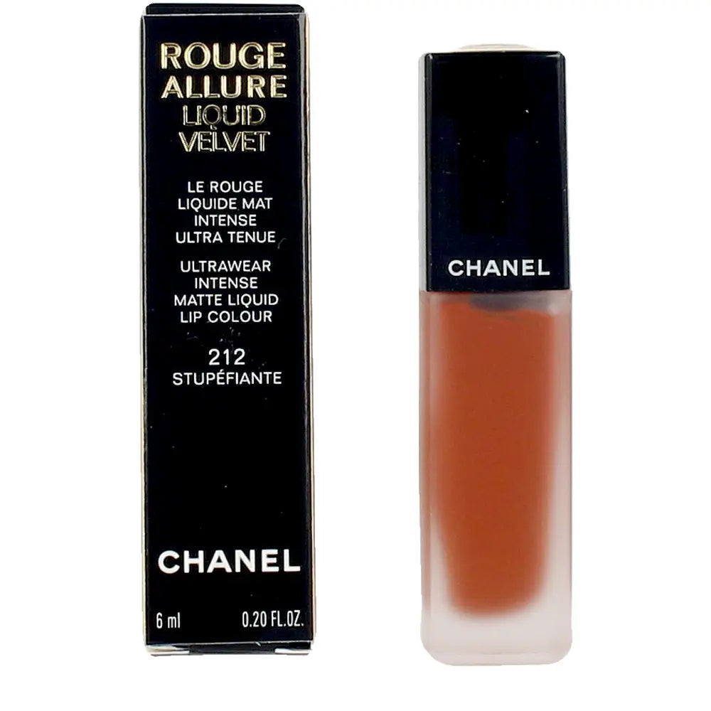 CHANEL-VELUDO LÍQUIDO ROUGE ALLURE 212 ESTUPEFANTE 6 ml-DrShampoo - Perfumaria e Cosmética