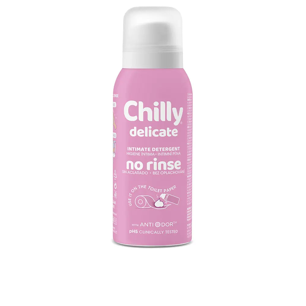 CHILLY-DELICADO espuma sem enxágue spray 100 ml-DrShampoo - Perfumaria e Cosmética