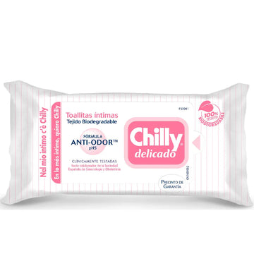 CHILLY-DELICATE toalhetes íntimos 12 unidades-DrShampoo - Perfumaria e Cosmética Main image