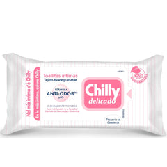 CHILLY-DELICATE toalhetes íntimos 12 unidades-DrShampoo - Perfumaria e Cosmética