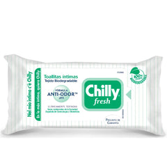 CHILLY-FRESH toalhetes íntimos 12 unidades-DrShampoo - Perfumaria e Cosmética