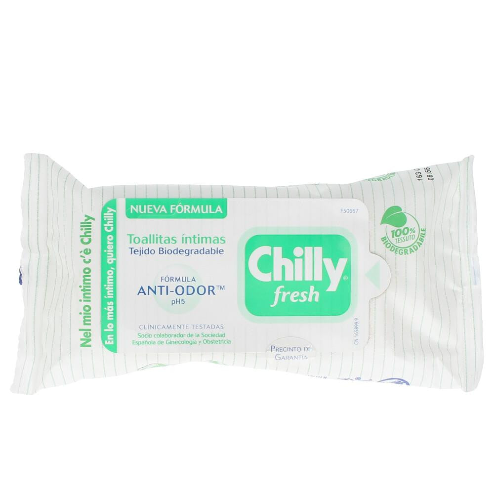 CHILLY-FRESH toalhetes íntimos 12 unidades-DrShampoo - Perfumaria e Cosmética