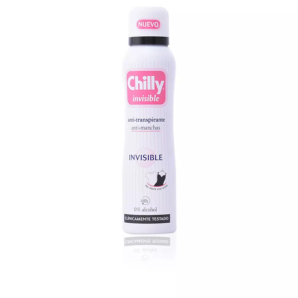 CHILLY-Spray desodorante INVISÍVEL 150 ml-DrShampoo - Perfumaria e Cosmética