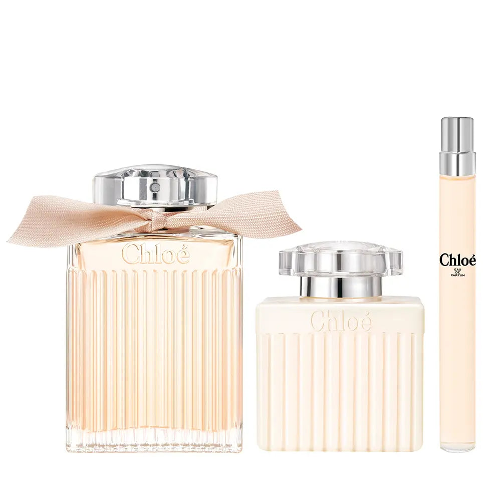 CHLOE-Estojo CHLOÉ SIGNATURE de 3 peças.-DrShampoo - Perfumaria e Cosmética